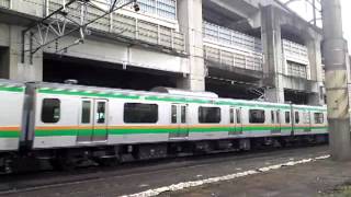 ＪＲ　E233系3000番台　NT13編成　甲種回送