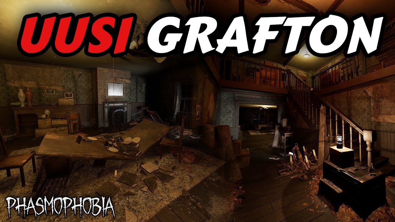 Uusi Grafton ensimmäinen peli - Phasmophobia Suomi
