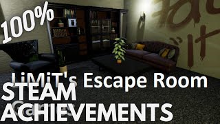 [STEAM] 100% Achievement Gameplay: LiMiT's Escape Room Games [Feat. Kurt] screenshot 2