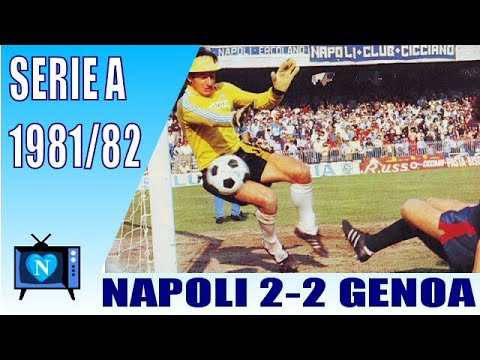 Napoli Genoa 2-2 | serie A 1981-1982 | Rai Teche