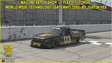iRacing Fixed NASCAR Series Tutorial: C Fixed Trucks at WWT Gateway 23S2. Maconi Setup Shop