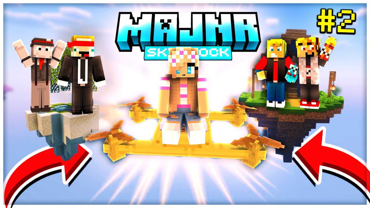 Jsem ten NEJHORŠÍ PILOT na MAJNRU?!🤣 [MAJNR SKYBLOCK] #2