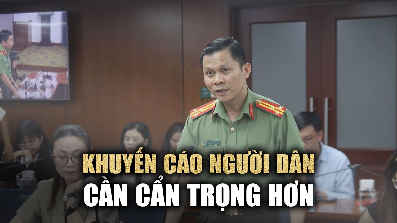 Công an TP.HCM cảnh báo 