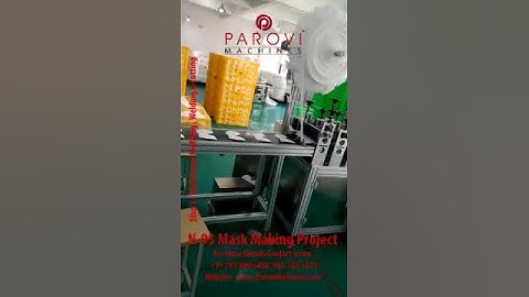 N95 Mask Making Machine