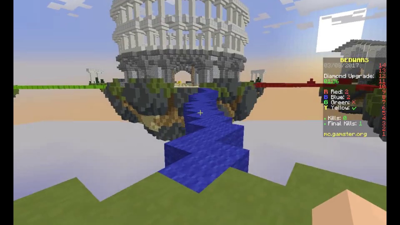minecraft bedwars : server gamster minecraft bedwars : server gamster