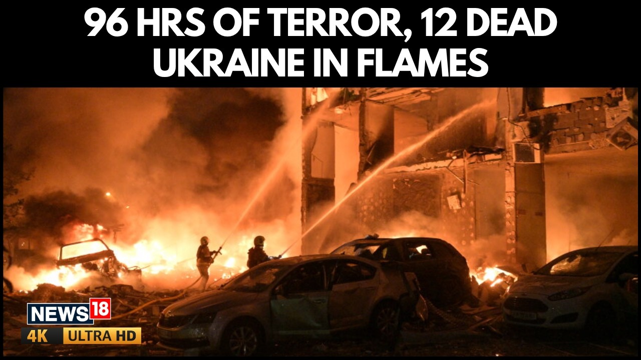 Kyiv Hit by Second Major Russian Attack in Days | World News | Ukraine War | N18V | 4K Video