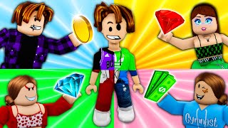ROBLOX Brookhaven RP  FUNNY MOMENTS: Peter Has Unhappy Life With Rich Family