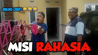 TRIMBIL NYURI CELANA. DALAM DI JEMURAN