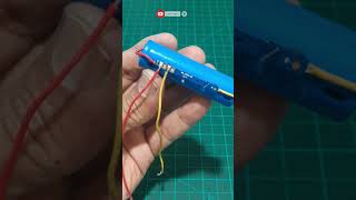 Simple way to charge and protect lithium batteries #shorts