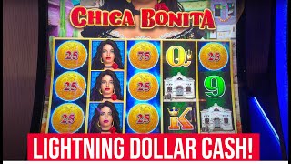 LIGHTNING DOLLAR CASH SLOT! Chica Bonita!