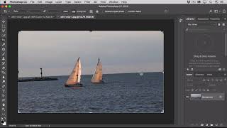 How to crop and straighten images in Photoshop