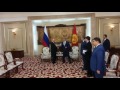 Двухсторонняя встреча Атамбаева с Путиным