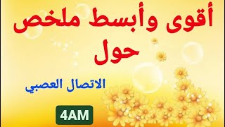 أقوى وأبسط مراجعة حول الاتصال العصبي تحضيرا للفروض ( رابعة متوسط)