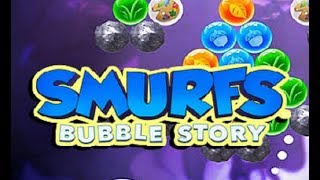 smurf bubble story game level 67 | the lost village game