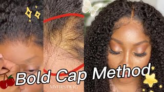 One Step Easy Bold Cap Method For Beginners Ft Myfirstwig