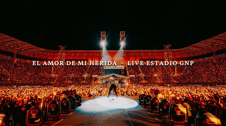 Carín León - El Amor De Mi Herida (Live - Estadio GNP)