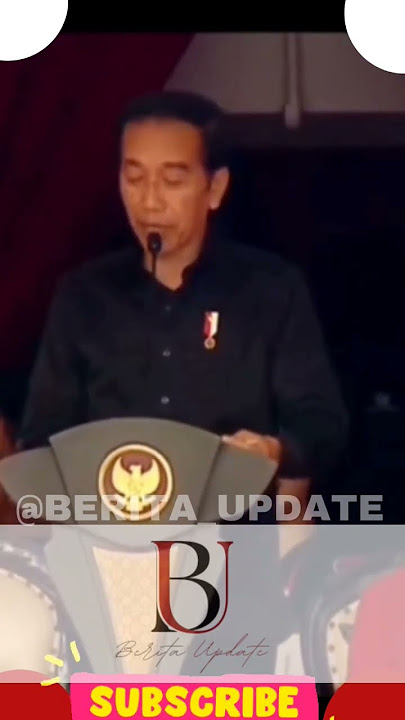 pesan presiden jokowi pada pidato di GBK.#breakingnews #shorts