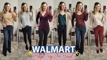 Walmart Try On Haul | Sofia Vergara, Scoop, Time & Tru + More | Fall/Winter 2020 | Lindsey Loves