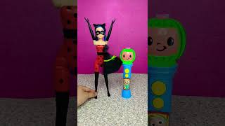 Best cocomelon microphone and transforming Miraculous doll