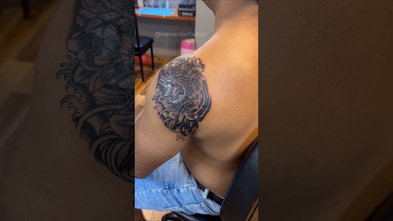 Powerful Scar Cover-Up Tattoo Transformation | Realistic Black Ink Tattoo 