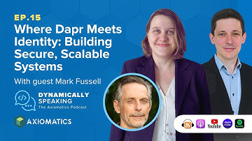 Where Dapr Meets Identity: Building Secure, Scalable Systems w/ Mark Fussell - Ep.15
