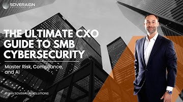A CXO Playbook for SMB Cybersecurity, Compliance, and AI-Driven Modernization