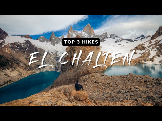 Travel vlog - Exploring Patagonia 🇦🇷:  Top 3 Hikes in El Chalten
