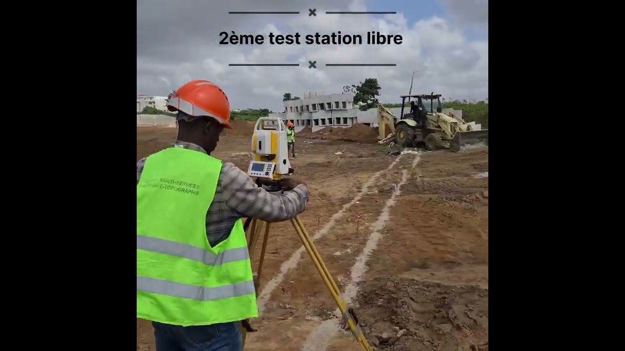 Formation station libre avec la station totale e-Survey E3