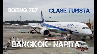 Vuelo Bangkok - Narita con ANA All Nippon Airways | Crónica de Vuelo