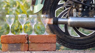 Bullet Silencer Vs Wine Glass - Shocking Results