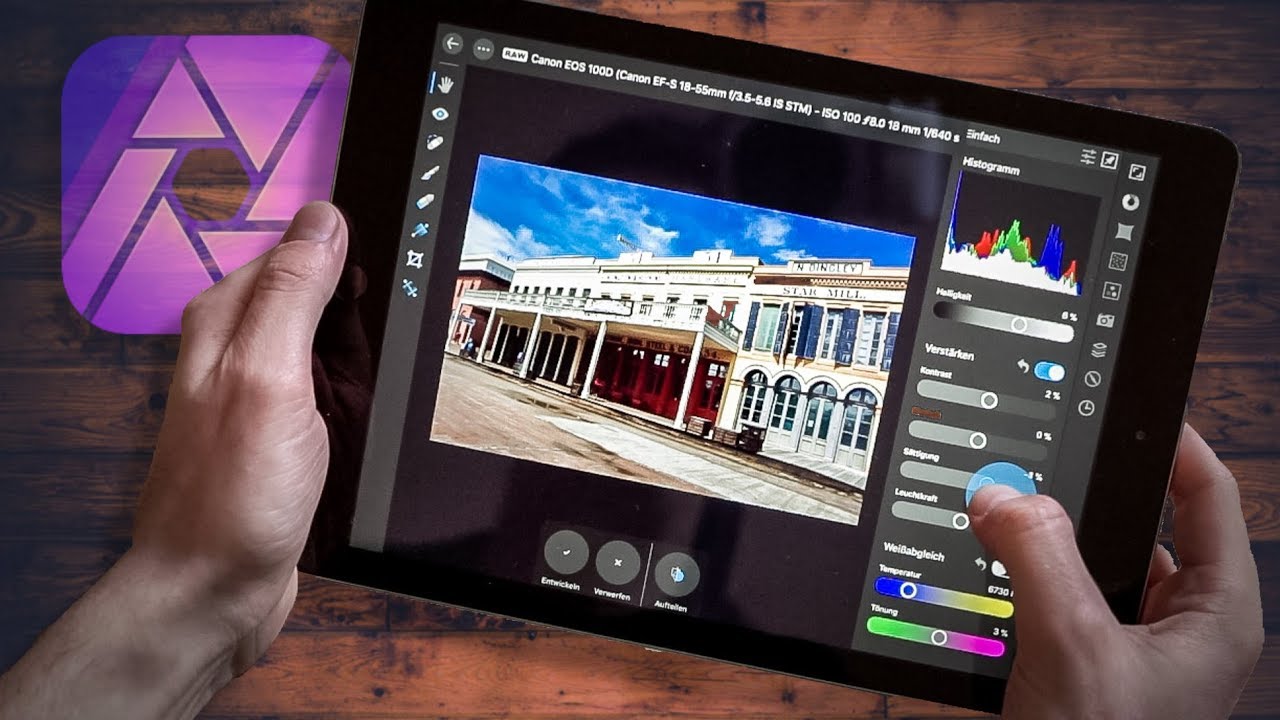 Affinity Photo Ipad App Test Uberblick Youtube