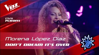 #TeamMauyRicky - Morena López Díaz - "Don't dream it's over" - Playoffs - La Voz Argentina 2022