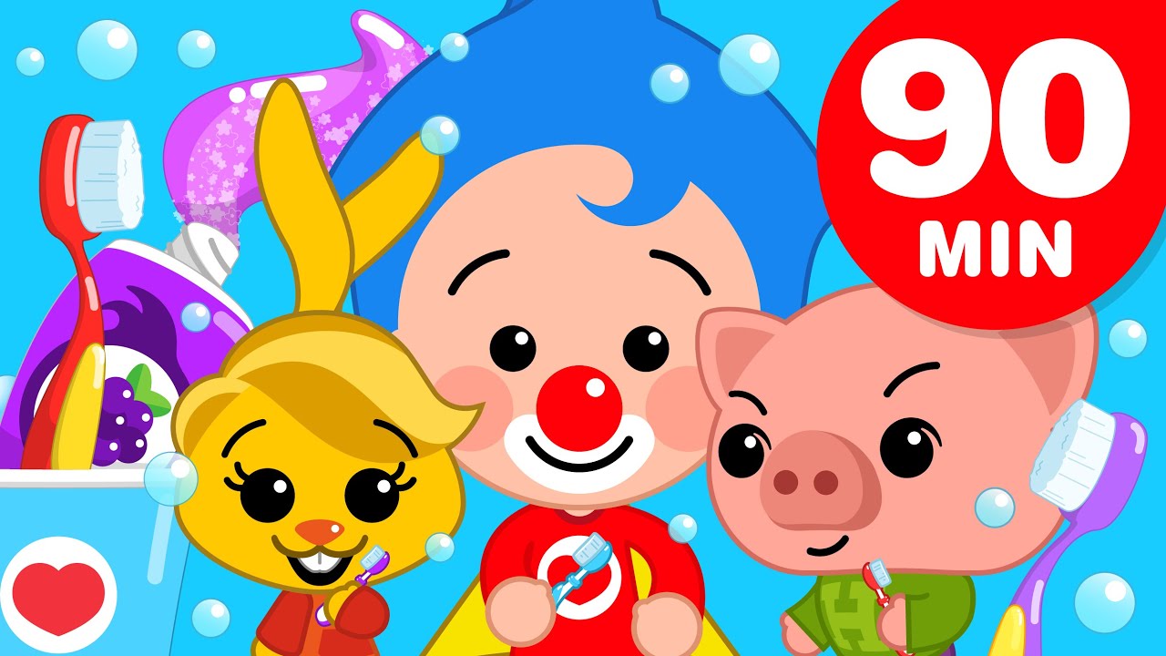 Dientes Brillantes ♫ Capítulos Nuevos y Completos ♫ Dibujos Animados (90 Min) ♫ Plim Plim