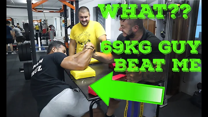 ARM WRESTLING TRAINING WITH A 69KG GUY