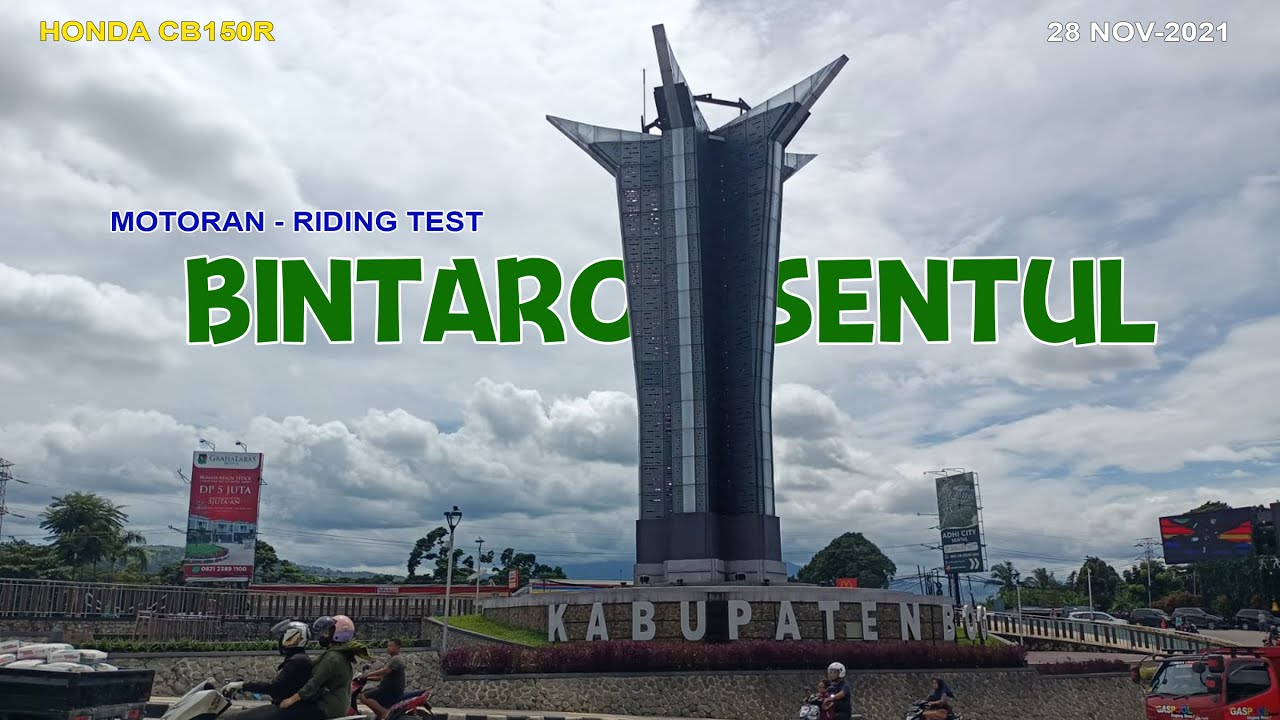 Ngetest CB150R dari Bintaro ke Sirkuit Sentul