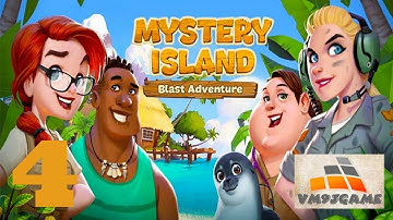 Mystery Island Blast Adventure - Gameplay Walkthrough Part 4 - Levels 31-40 (iOS, Android)