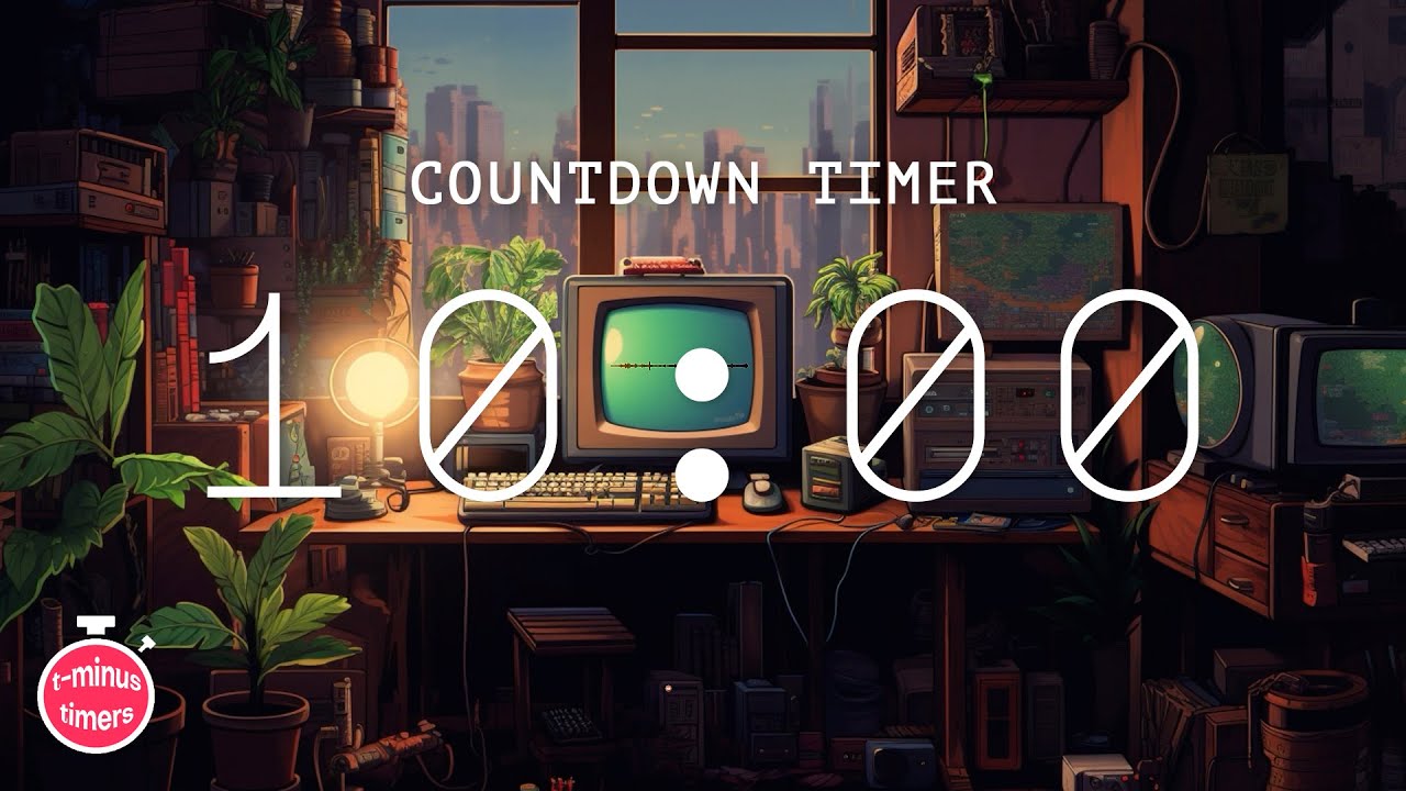 10 Minute Lofi Chill Timer for classroom - YouTube