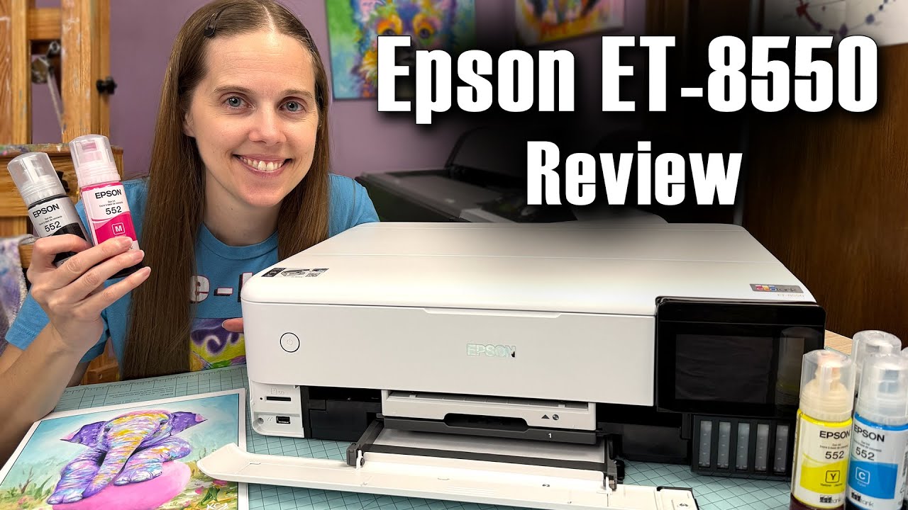 Обзор принтера Epson EcoTank ET-8550 для печати художественных изображений.