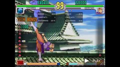 SF3: Twelve Optimal Hoyokusen Punish