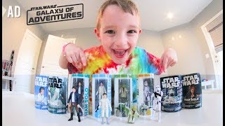 Father & Son GET ULTIMATE STAR WARS TOYS! / Star Wars: Galaxy of Adventures Figures