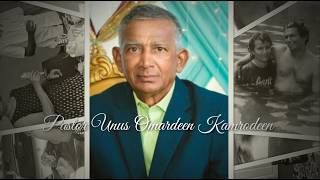 The Burial of the late Pastor Unus Omardeen Kamrodeen