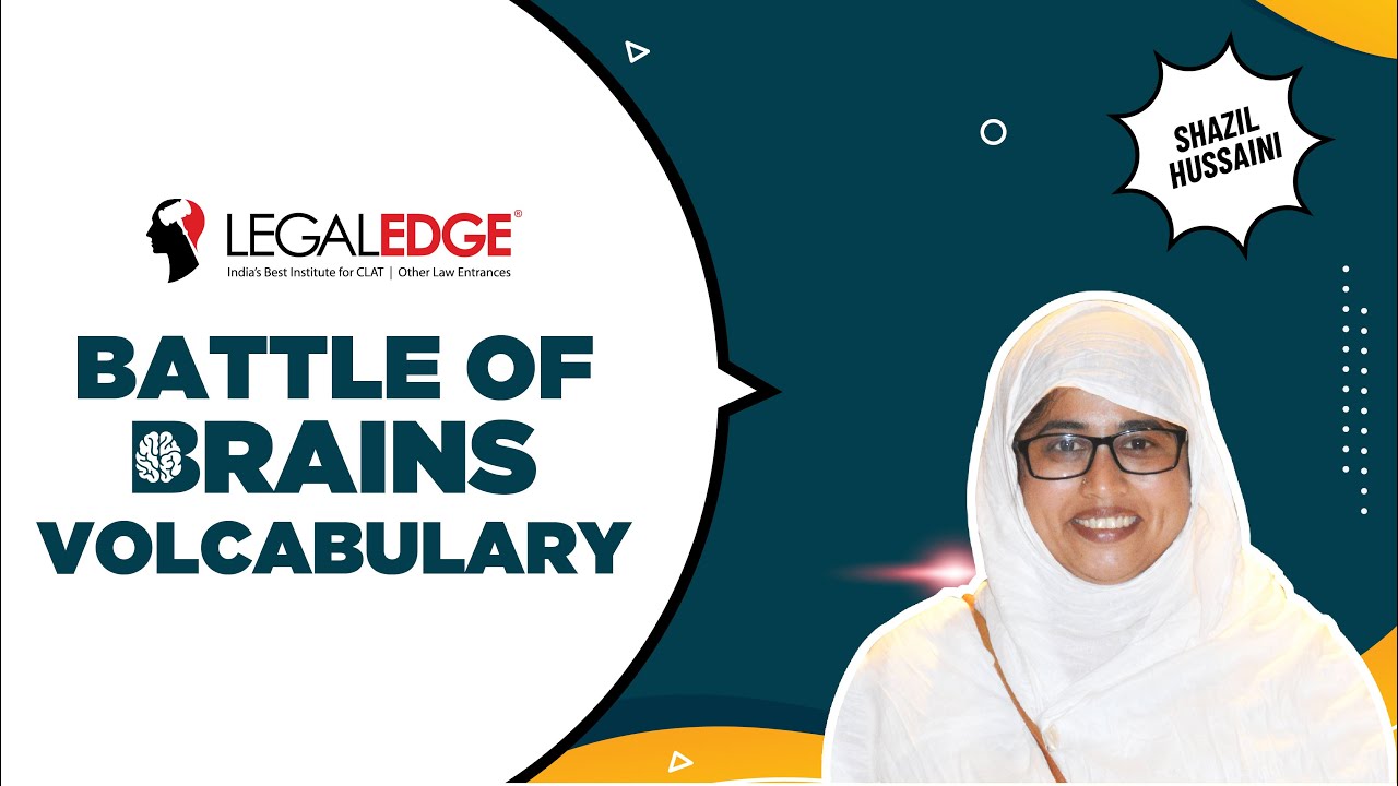 Grammar Quiz for CLAT 2021-22 | Battle of Brains | Grammar for Law Entrance Examinations