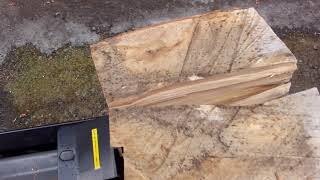 電動7t薪割　2019/1/15