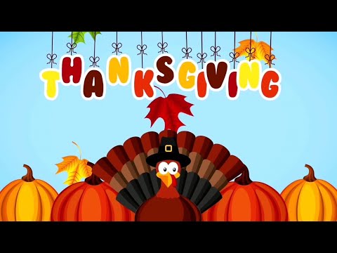 Happy Thanksgiving Greetings Animation Background Video | Happy Thanksgiving Day 2022