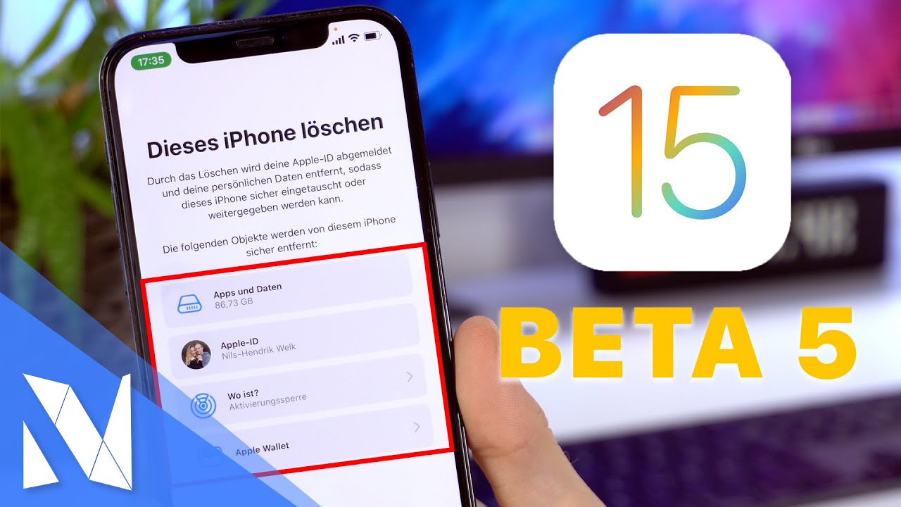 Ios 15 Beta 5 Was Ist Neu Wetter Icon Find My Iphone Mehr Nils Hendrik Welk Youtube