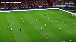 Efootball gameplay pes21 Irlande du Nord - Guinée | Video Game Simulation screenshot 5