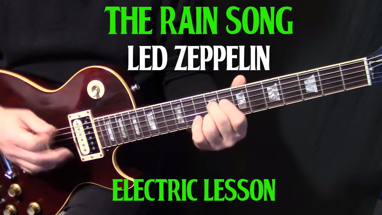 how to play "The Rain Song" on guitar by Led Zeppelin Part
