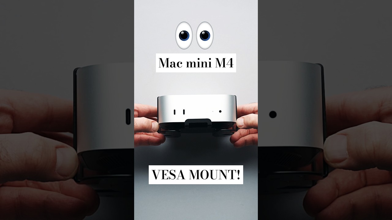 Mac mini M4 Mount - Unboxing & Installation - YouTube