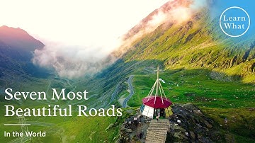 7 Most Beautiful and Dangerous Roads in the World | 4K Video Landscapes