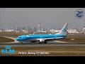 KLM - Boeing 737-8K2WL (PH-BCA) - Landing at Vienna Airport, Runway 16 #flughafen # planespotting